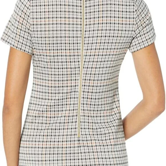 Calvin Klein Houndstooth Dress Size 6 - Picture 3 of 3